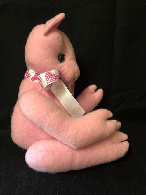 Handmade Plush Pig