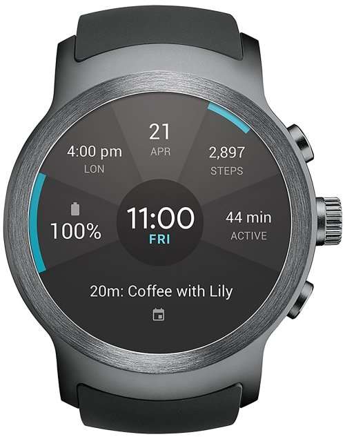 LG Watch Sport Unlocked GSM (Silver/Titan)