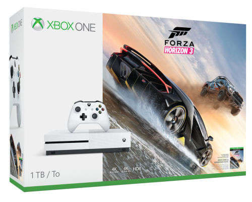Microsoft Xbox One S Forza Horizon 3 Bundle 1TB White Console