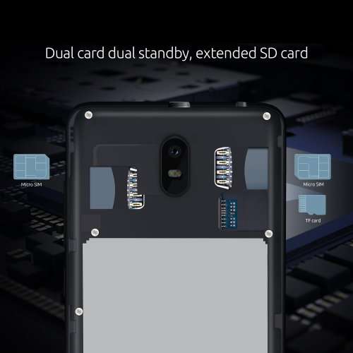 CUBOT HAFURY UMAX (2017) 6 3G Dual Sim Smartphone, Android 7, 16GB Storage, Dual CAMERA - Gold