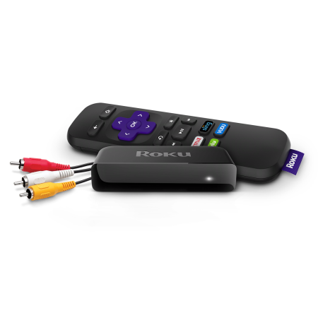 Roku Express+ | HD Streaming Media Player, includes HDMI and Composite Cable