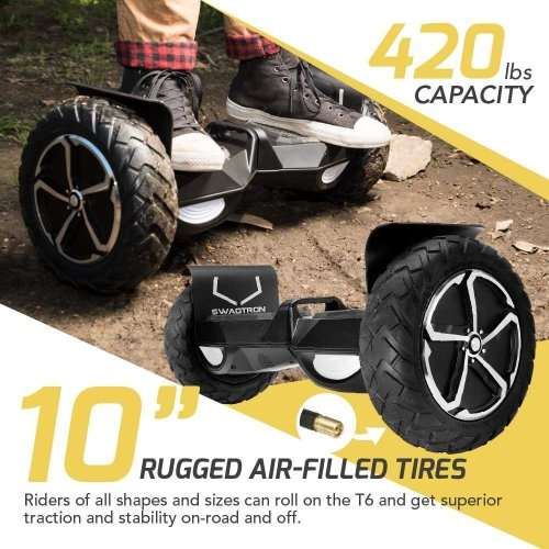 Hoverboards SWAGTRON T6 Off Road Hoverboard First in the World to Handle Over 380 LBS Up to 20 KMPH was listed for 13 899.00 on 22 Nov at 23 31 by Buy and