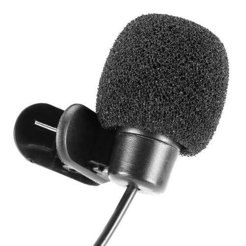Neewer 3X 3.5mm Hands Free Clip on Mini Lapel Microphone (2X Lapel Microphone)