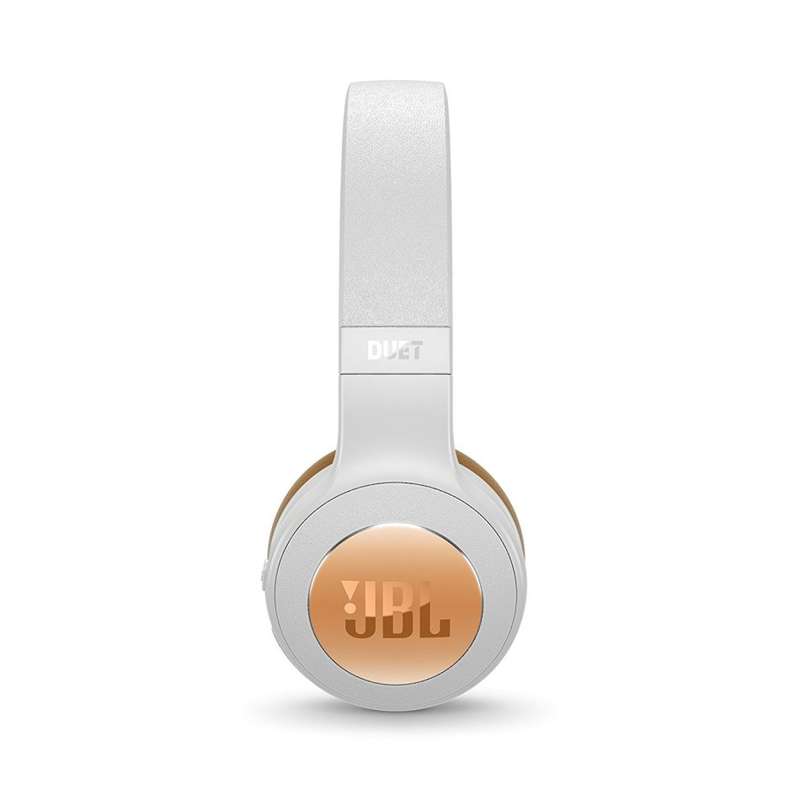 JBL Duet Bluetooth Wireless On-Ear Headphones - Silver