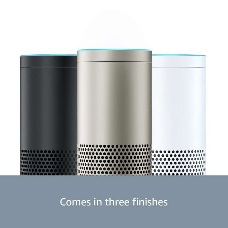 Echo Plus with built-in Hub - White + Philips Hue Bulb included