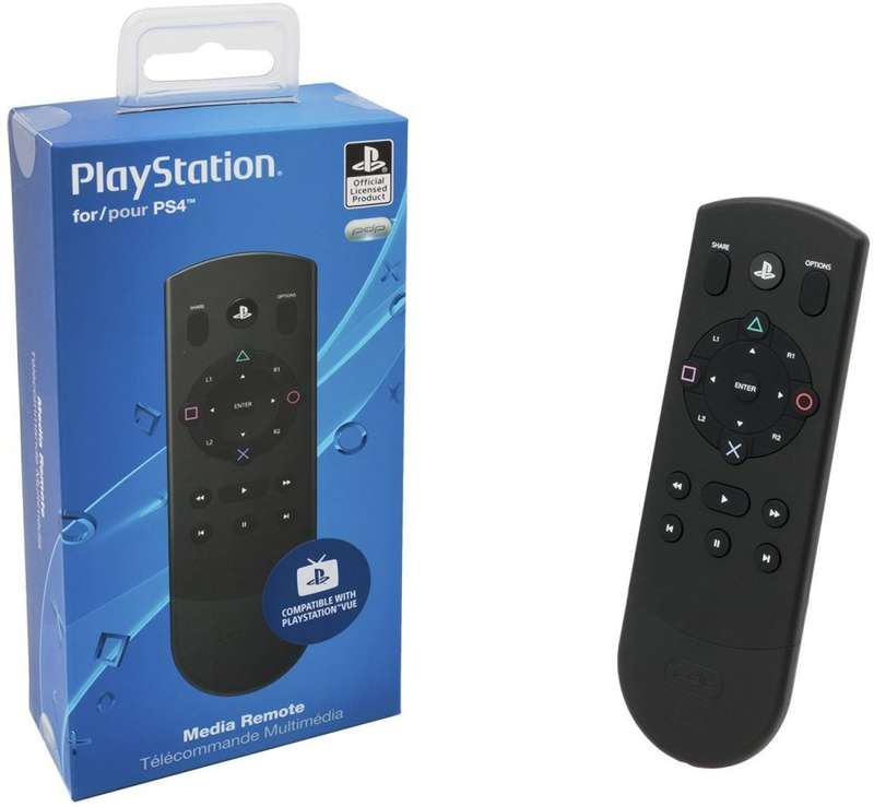 PDP Bluetooth Enabled Media Remote Control for Playstation 4