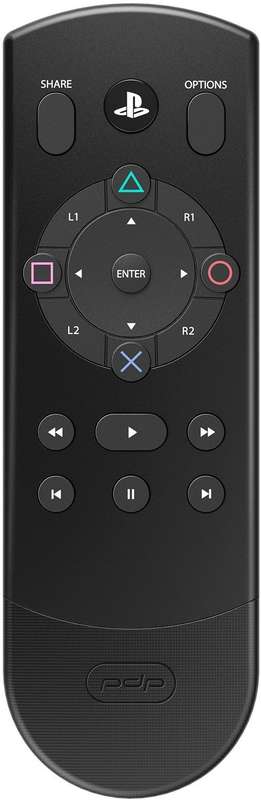 PDP Bluetooth Enabled Media Remote Control for Playstation 4