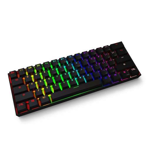 Mechanical Keyboard, ANNE Pro Bluetooth 4.0 Wired/Wireless Computer Keyboard with Full RGB LED