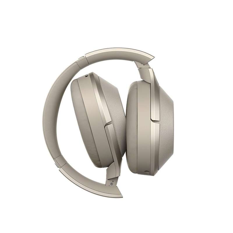 Sony Noise Cancelling Headphones WH1000XM2: Over Ear Wireless Bluetooth Headphones with Case - Gold