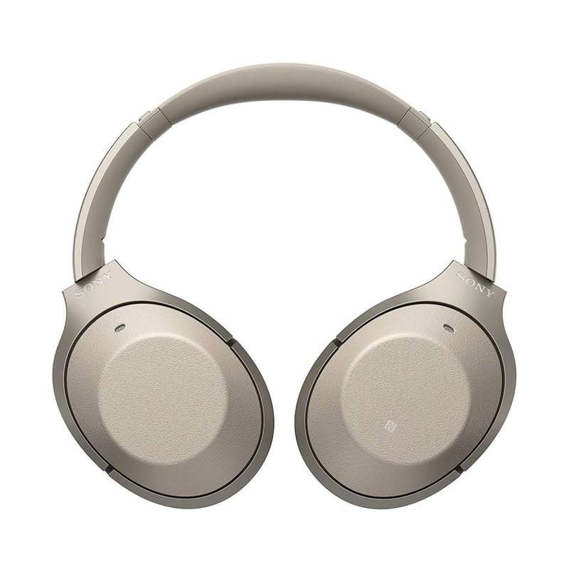 Sony Noise Cancelling Headphones WH1000XM2: Over Ear Wireless Bluetooth Headphones with Case - Gold
