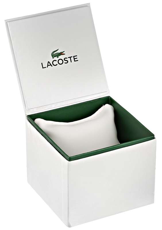 Lacoste Men's 2010765 Lacoste.12.12 Blue Resin Watch with Textured Silicone Band
