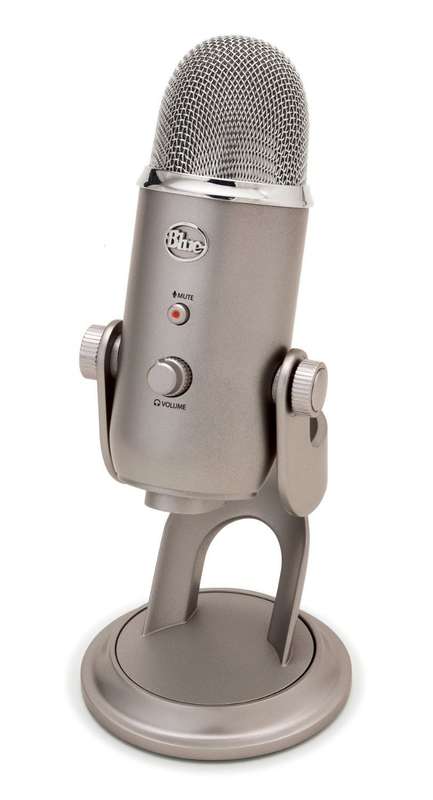Blue Yeti USB Microphone - Platinum