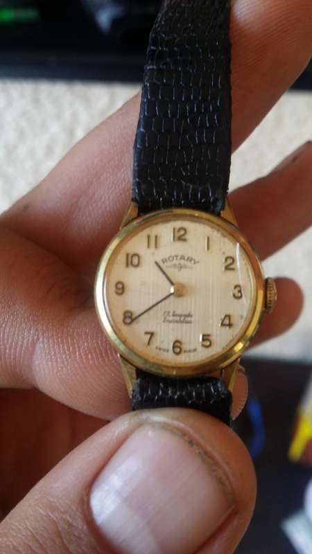 1970 ROTARY GOLD PLATED 17 JEWEL INCABLAC WOMENS WATCH HIGHLY COLLECTABLE