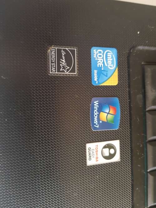 Thosiba icore 7 laptop with charger bargain STARTING at R1 relisted due to non payment