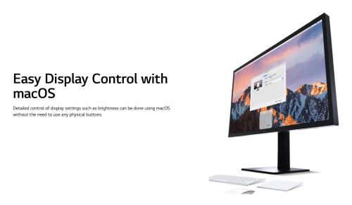 Apple, LG, 27 Inches IPS LED UltraFine 5K  THUNDERBOLT Monitor