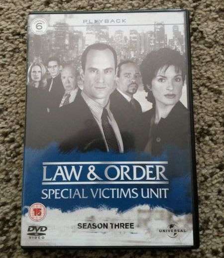 Law and Order SVU Series S03 - Special Victims Unit - DVD - Season 3