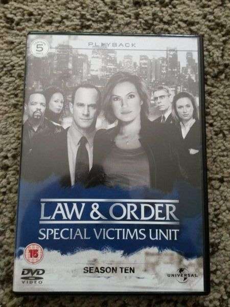 Law and Order SVU Series S10 - Special Victims Unit - DVD - Season 10
