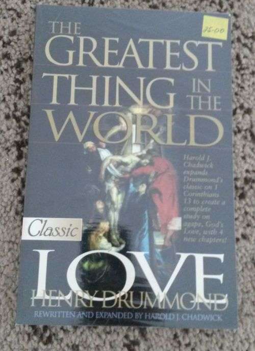 The Greatest Thing in the World: Love by Drummond, Henry Paperback