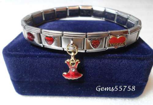 MODULAR LINK BRACELET - 316L STAINLESS STEEL WITH 18 LINKS