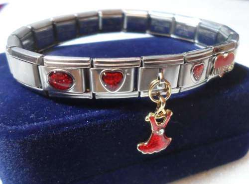 MODULAR LINK BRACELET - 316L STAINLESS STEEL WITH 18 LINKS