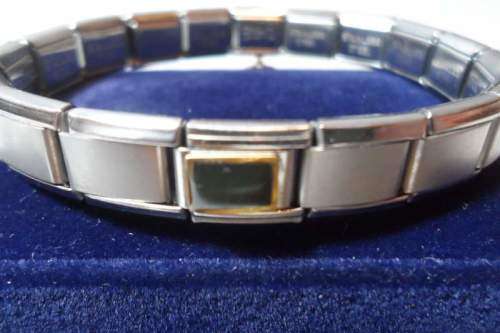 MODULAR LINK BRACELET - 316L STAINLESS STEEL WITH 18 LINKS