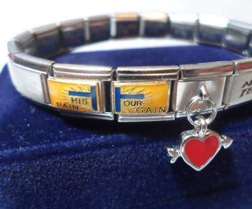 MODULAR LINK BRACELET - 316L STAINLESS STEEL WITH 18 LINKS