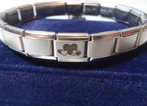 MODULAR LINK BRACELET - 316L STAINLESS STEEL WITH 18 LINKS