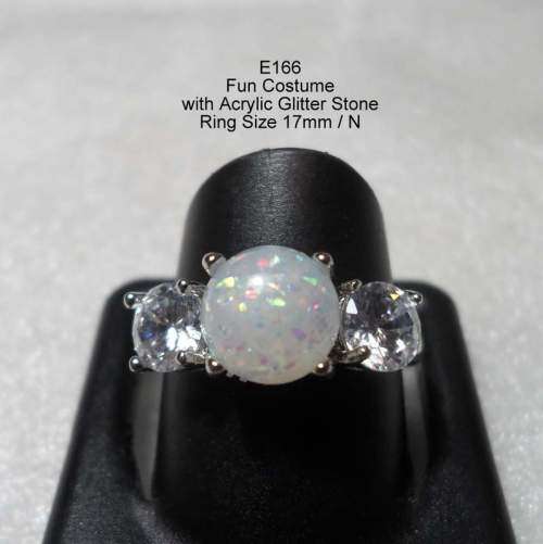 5 DIFFERENT COSTUME RINGS ALL FOR 1 BID - TAKE A LOOK