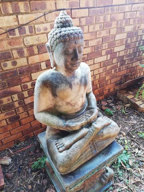 Garden Buddha statue