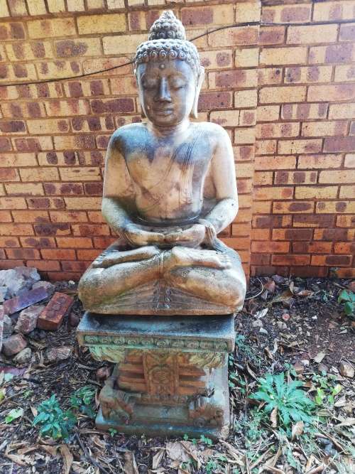 Garden Buddha statue