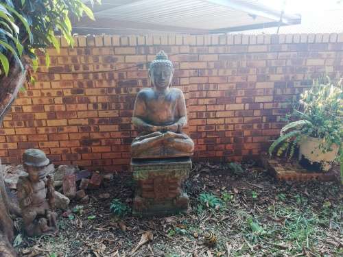Garden Buddha statue