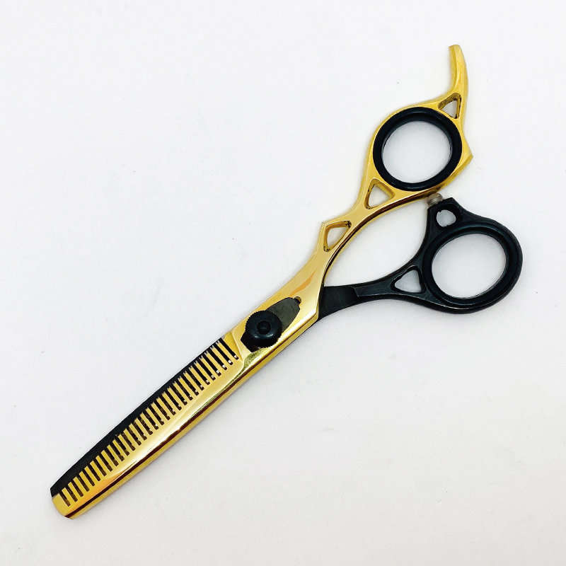 Pro Scissors Barber Hairdressing & Thinning Shears 6.5" The Gold Black| LOCAL STOCK | Fast Delivery