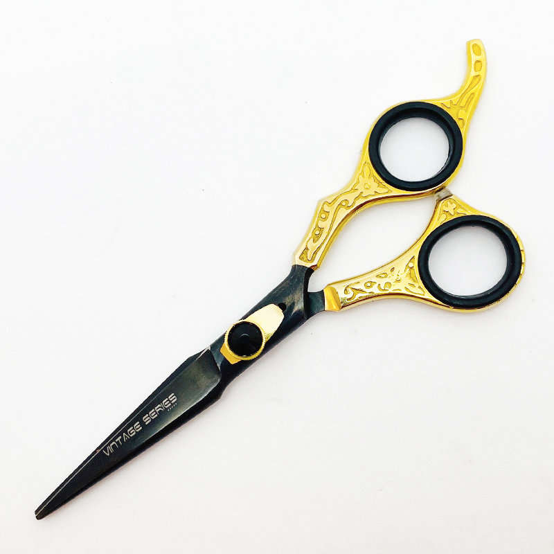 Pro Scissors Barber Hairdressing & Thinning Shears 6.5" The Gold Black| LOCAL STOCK | Fast Delivery