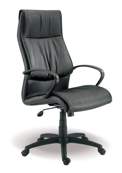 Leather Office Chair - Highback
