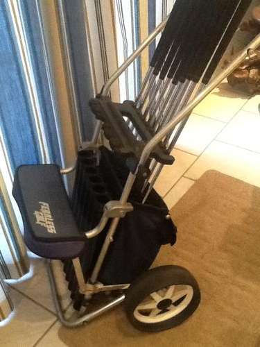 Spalding Pro Flight Set of Irons + Fearless Golf Trolley Bag