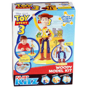 Toy Story Woody Model Kit Klip Kitz