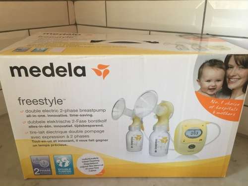 Medela Freestyle Double Electric Breastpump with extras Good condition
