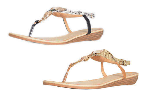 Solle Snakeskin Thong Sandal | 2 Colours