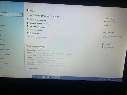 DELL VOSTRO 15 CORE i7-7500U 7TH GEN
