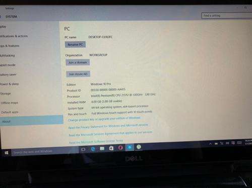 DELL INSPIRON 15-3521 TOUCH SCREEN