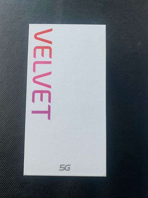 LG VELVET 5G MINT CONDITION AS NEW