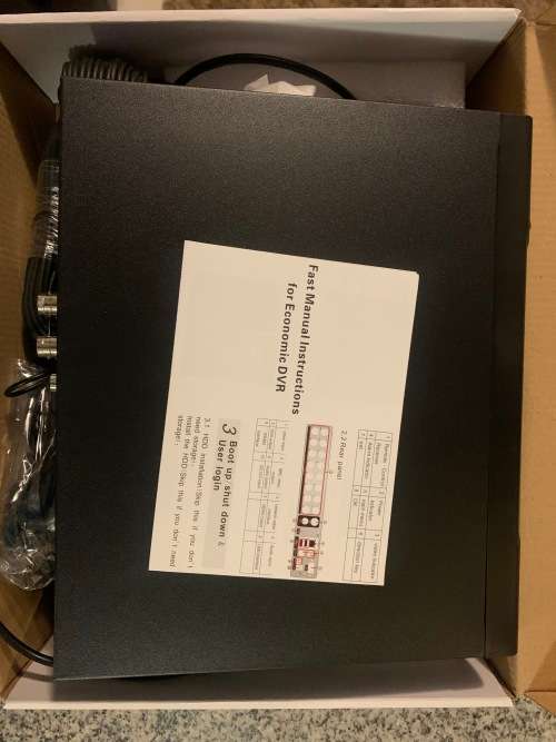 4 CHANNEL CCTV SECURITY RECORDING SYSTEM WITH INTERNET 3G PHONE VIEWING