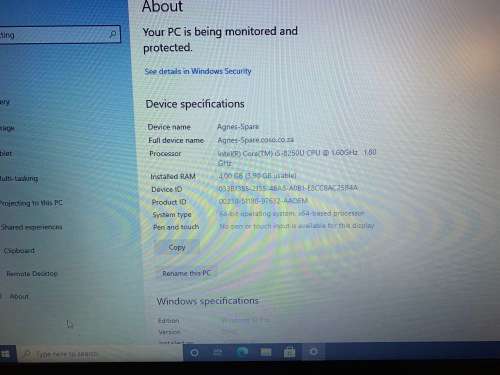 HP PROBOOK 450 G5 CORE i5 8TH GEN