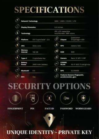 K1 impulse Phone!! Innovative Technology,Voice over blockchain Protocol  impulse Phone!! NEW SEALED