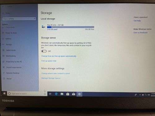 TOSHIBA TECRA C50-B133 CORE i5 16GB RAM 500GB