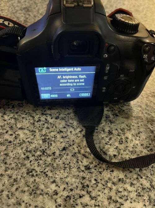 CANON EOS 4000D WITH 75-300MM LENS