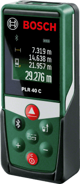 Bosch PLR 40 c Digital Laser Measure (Measuring up to 40 m)