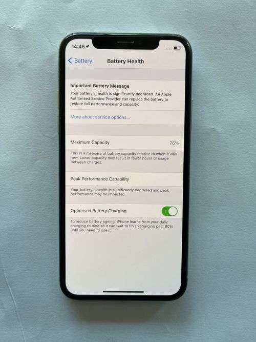 I PHONE X 256 GB
