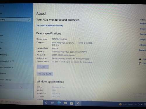 LENOVO G550 INTEL PENTIUM DUAL CORE PROCESSOR