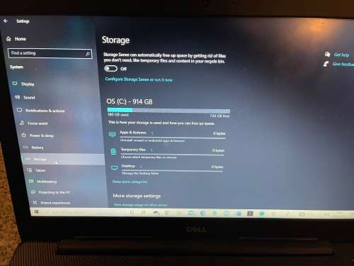 DELL INSIRON 3580 CORE i5-8265U 8TH GEN